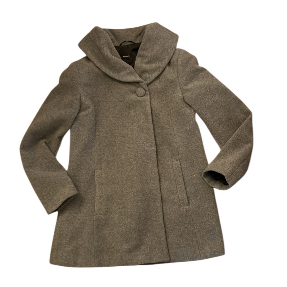 Mariposa gray wool coat size 6 From Austria - Picture 14 of 14